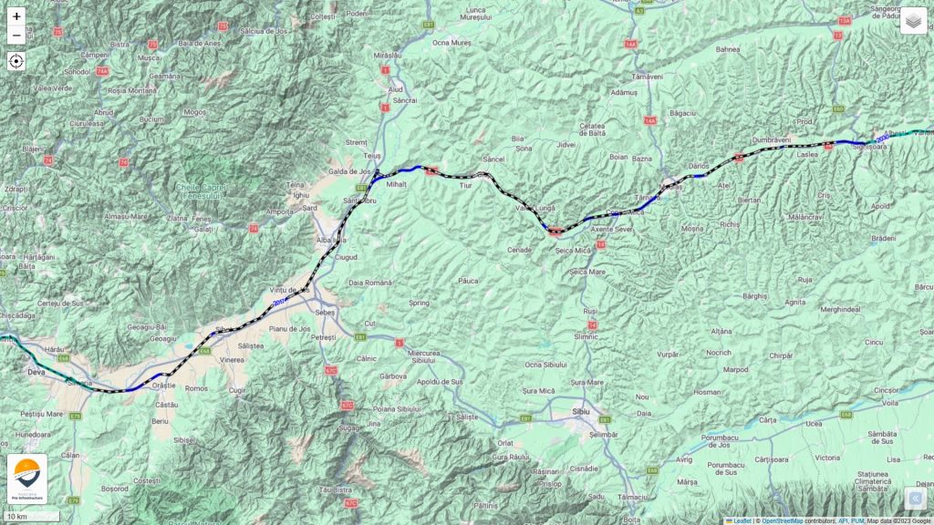 Record de viteză pe calea ferată: Un tren a atins 125 km/h pe ruta Sighișoara-Simeria Un tren a stabilit un nou record de viteză pe o secțiune de cale ferată din România, parcurgând distanța dintre Sighișoara și Simeria cu o viteză medie de 125 km/h