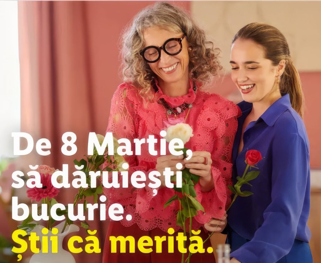 Lidl aduce flori și dulciuri pentru 8 martie Magazinele Lidl se pregătesc pentru sărbătoarea de 8 Martie cu o ofertă specială dedicată femeilor