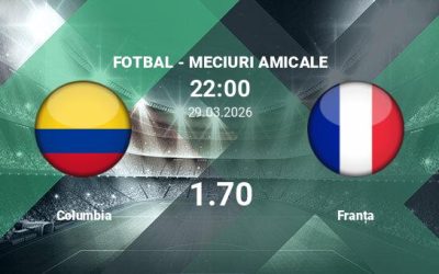 Franța, favorită clară în amicalul cu Columbia, cu ochii pe lotul pentru Cupa Mondială Franța, vicecampioana mondială, joacă un amical împotriva Columbiei duminică seara, de la ora 22:00, pe Northwest Stadium din Statele Unite