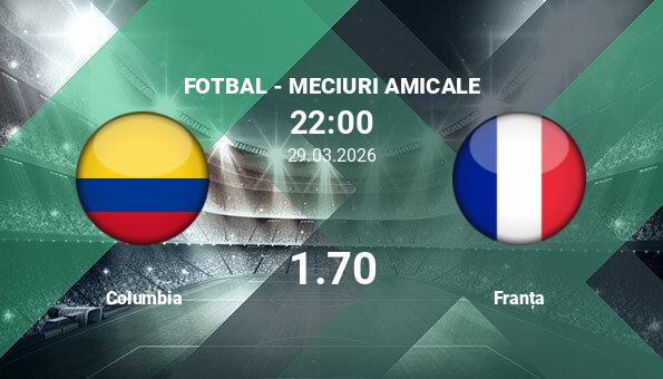 Franța, favorită clară în amicalul cu Columbia, cu ochii pe lotul pentru Cupa Mondială Franța, vicecampioana mondială, joacă un amical împotriva Columbiei duminică seara, de la ora 22:00, pe Northwest Stadium din Statele Unite