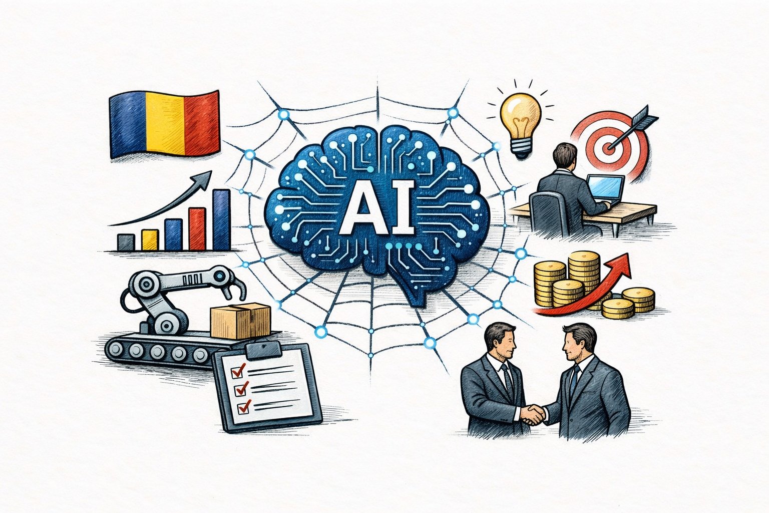 Cum folosesc companiile din România inteligența artificială pentru profit?