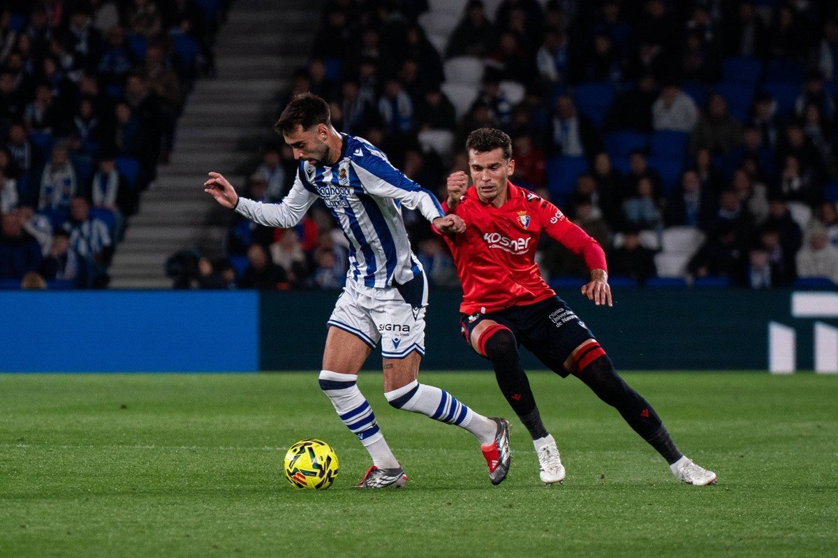Real Sociedad spulberă Osasuna: 3-1 și vizează Europa