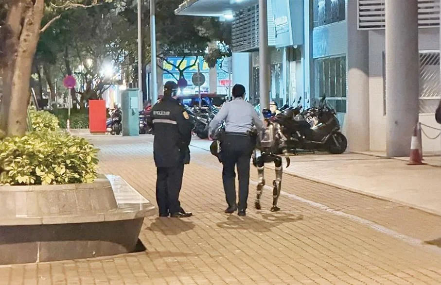 Robot umanoid, „arestat” de poliție în china: O premieră