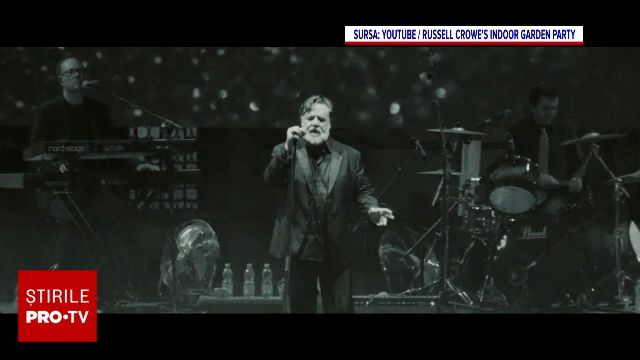 Russell Crowe dă România pe muzică: Actorul, la un concert cu trupa sa, unde va cânta?
