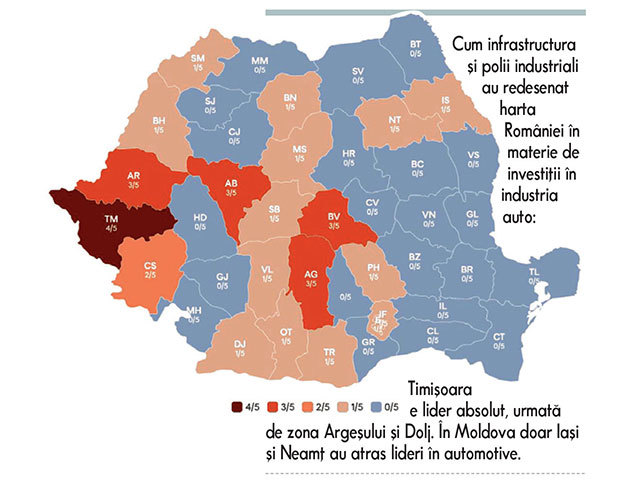 Harta economică a României: Cine sunt baronii exporturilor pe județe?