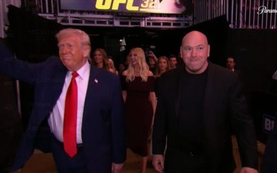 Trump și Rubio, la un eveniment UFC în Miami: Imaginile serii!