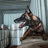 Tico, câinele detectiv, se pensionează după o carieră impresionantă