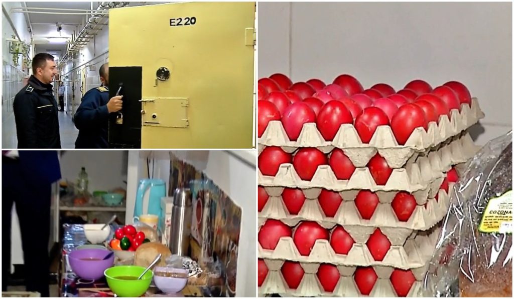 Meniu de Paște la pușcărie: 9 lei pe zi și ce primesc deținuții în ziua Învierii