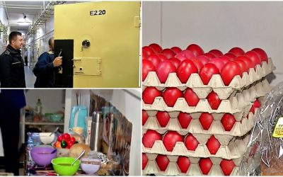 Meniu de Paște la pușcărie: 9 lei pe zi și ce primesc deținuții în ziua Învierii