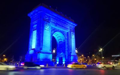 Capitala se alătură eforturilor globale de conștientizare a autismului prin iluminarea clădirilor emblematice Mai multe clădiri importante din București vor fi iluminate în albastru în seara zilei de 2 aprilie, începând cu ora 22:00, cu ocazia Zilei Mondiale de Conștientizare a Autismului