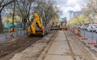 Lucrările de modernizare a liniilor de tramvai avansează pe mai multe tronsoane din București, cu accent pe Lotul 6, unde intervențiile au început la finalul lunii martie