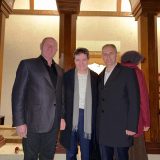 Nicuşor Dan, la mănăstirea Cornu, cu șefii PSD din Prahova