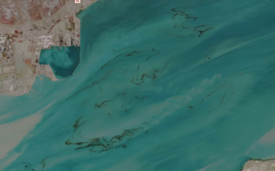 Deversări URIAȘE de petrol în Golful Persic, VĂZUTE din spațiu