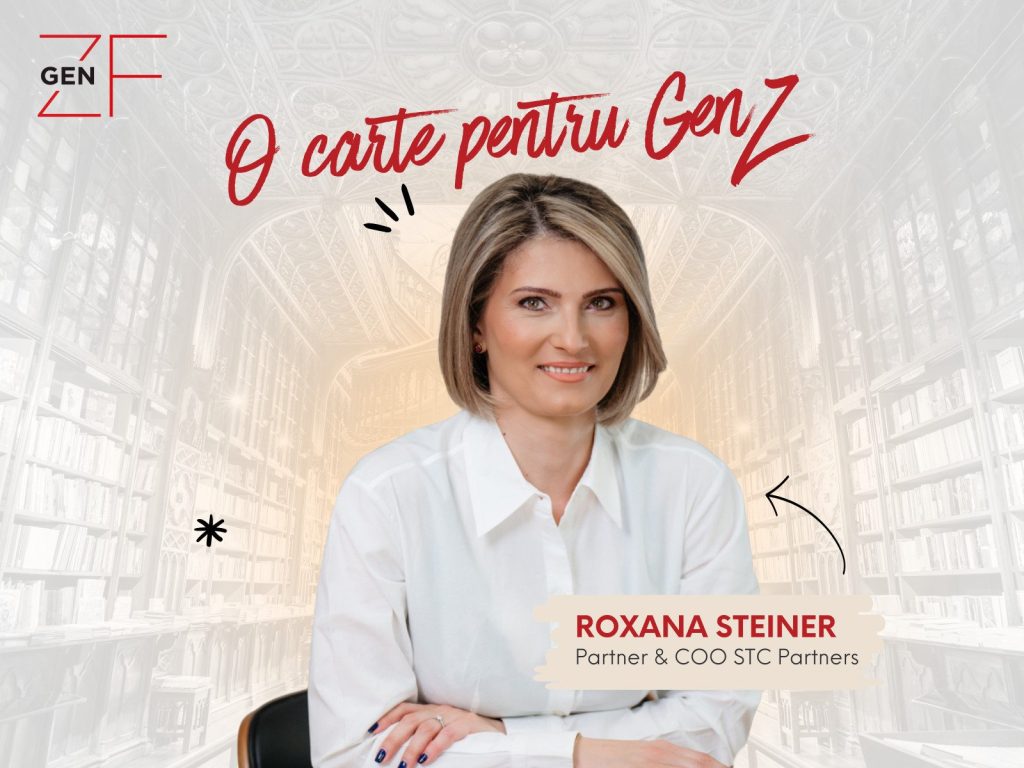 O carte despre leadership și transformare personală este recomandarea de lectură a lui Roxana STEINER, Partner & COO STC Partners