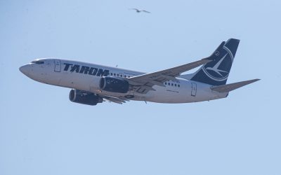 Sindicaliștii TAROM protestează în Piața Victoriei: Acuză Guvernul de „distrugere”