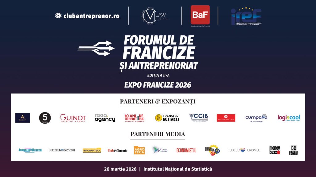 Institutul Național de Statistică a găzduit, pe 26 martie 2026, cea de-a doua ediție a Forumului de Francize și Antreprenoriat, un eveniment care a adus laolaltă antreprenori, francizori și experți în domeniu