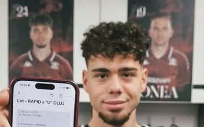 Accidentare la Rapid! Absență de ultim moment cu U Cluj + Modul inedit prin care giuleștenii au anunțat lotul pentru diseară