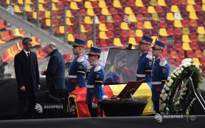 Băsescu, omagiu emoționant pentru Mircea Lucescu