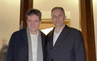 Nicușor Dan, la mănăstire cu șeful PSD Prahova în Vinerea Mare