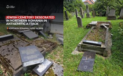 Profanare la Reghin: Cimitirul Evreiesc, din nou vandalizat. Poliția, așteptată cu detalii