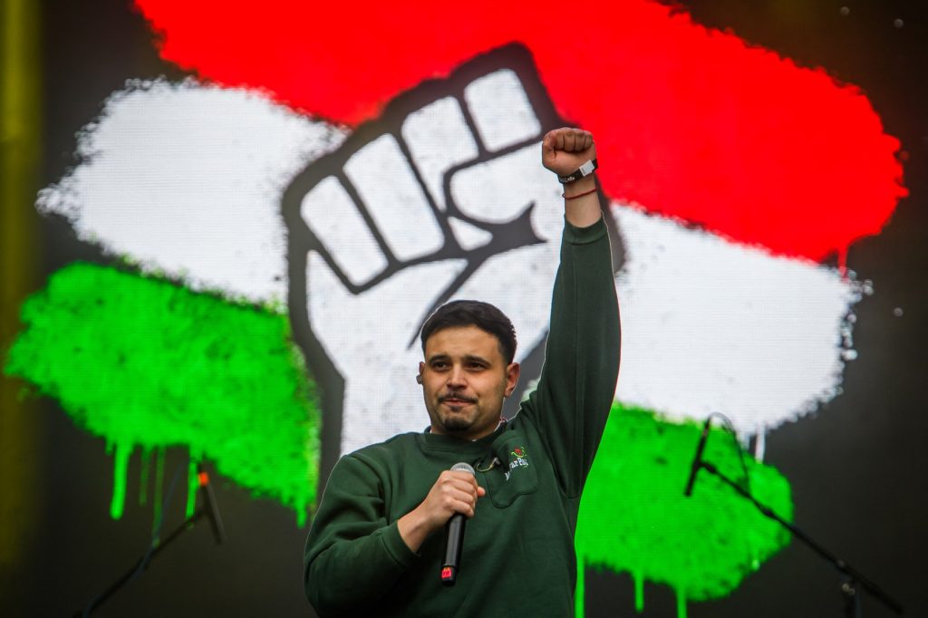 Fotogalerie: Miting anti-Orban, la BUDAPESTA: Mii de oameni pe străzi