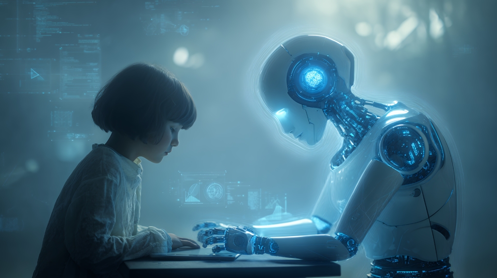 Copiii, tot mai conectați la AI: 7 din 10 folosesc deja inteligența artificială!