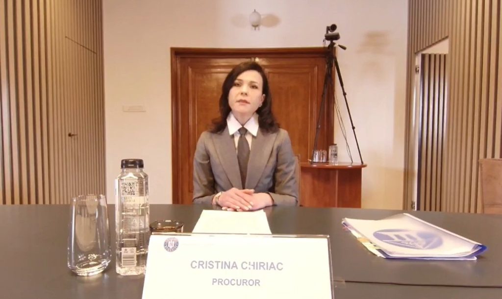 Fosta șefă a DIICOT, CRISTINA CHIRIAC, a reacționat marți la observațiile critice din avizul negativ primit de la Secția pentru procurori a CSM, spunând că acestea, de fapt, îi validează experiența