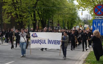 Marșul Învierii din Timișoara: Mii de credincioși de diferite confesiuni se unesc anual