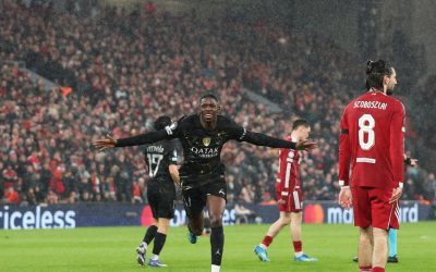 Dembele, recital la Liverpool: PSG merge în semifinalele Champions