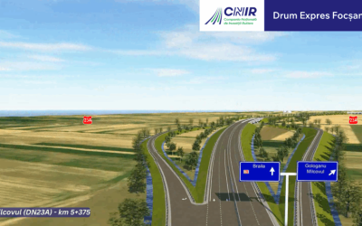 Profilul drumului Focșani-Brăila, schimbat: Se evită accidentele!