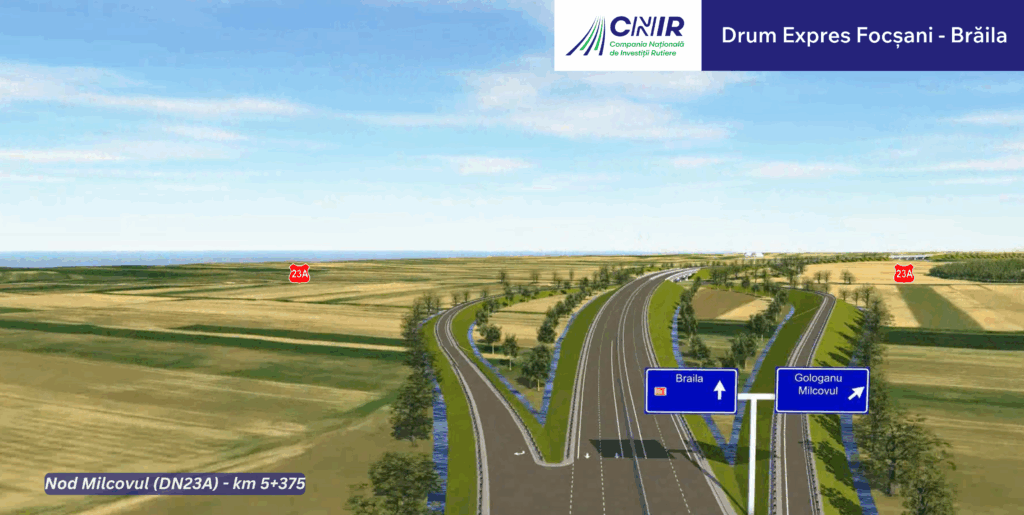 Profilul drumului Focșani-Brăila, schimbat: Se evită accidentele!