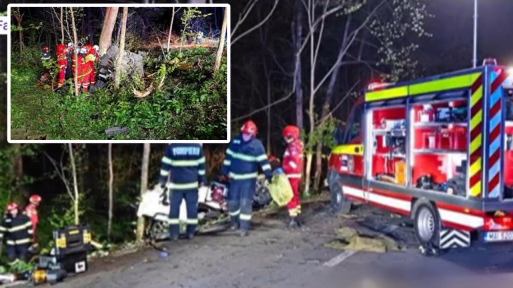 Accident mortal de Paște pe DN1: Doi tineri și-au pierdut viața într-o răsturnare