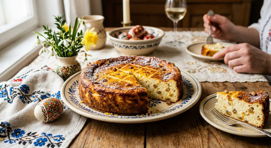 Pască de paște fără aluat: Desertul care te face să te simți bine, fără kilograme în plus