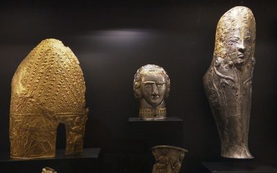 Hoții de la Muzeul Drents, interesați și de coiful de Cucuteni-Băiceni