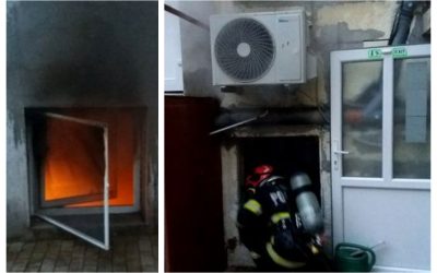 Incendiu la azilul de bătrâni: Zeci de vârstnici s-au salvat singuri