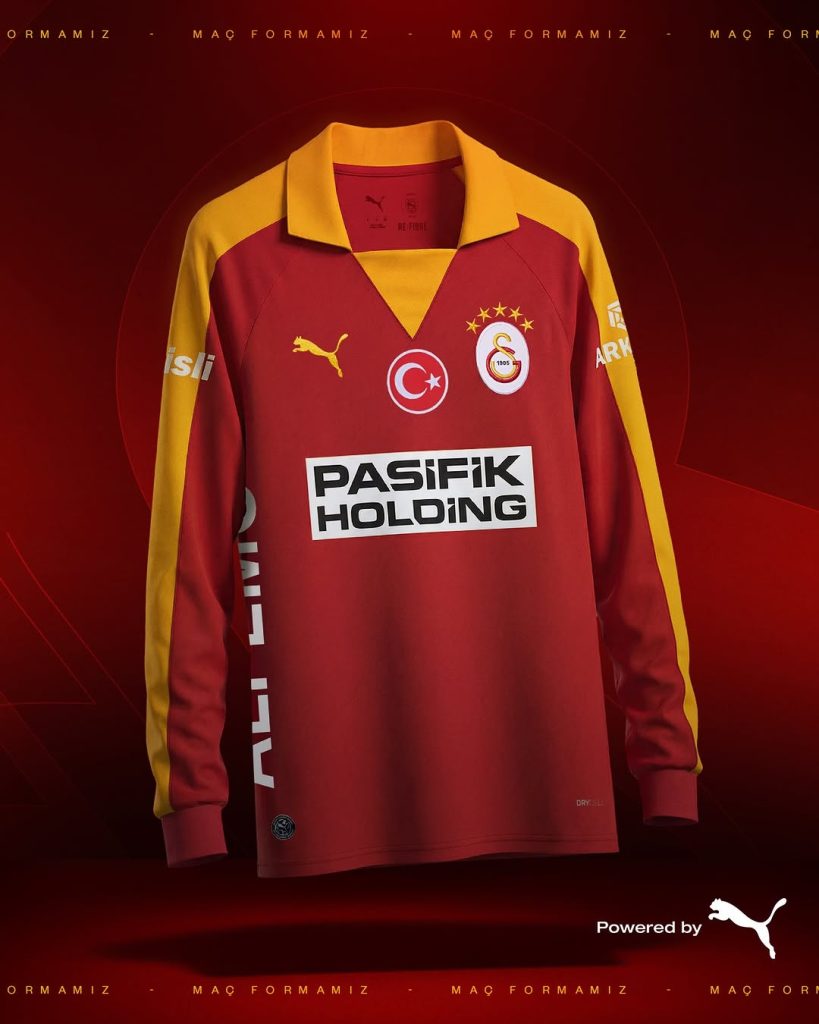 Galatasaray, la meci cu Gençlerbirliği: Revine echipamentul retro!