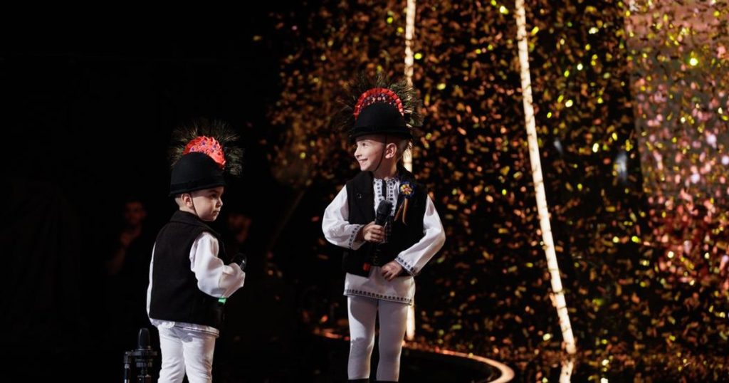 Frații Radu, Eric și Eduard, au cucerit juriul și publicul de la „Românii au Talent” cu un moment de dans popular