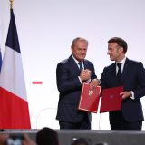 Macron și Tusk, la Gdansk: Alianță pentru descurajarea nucleară și Europa