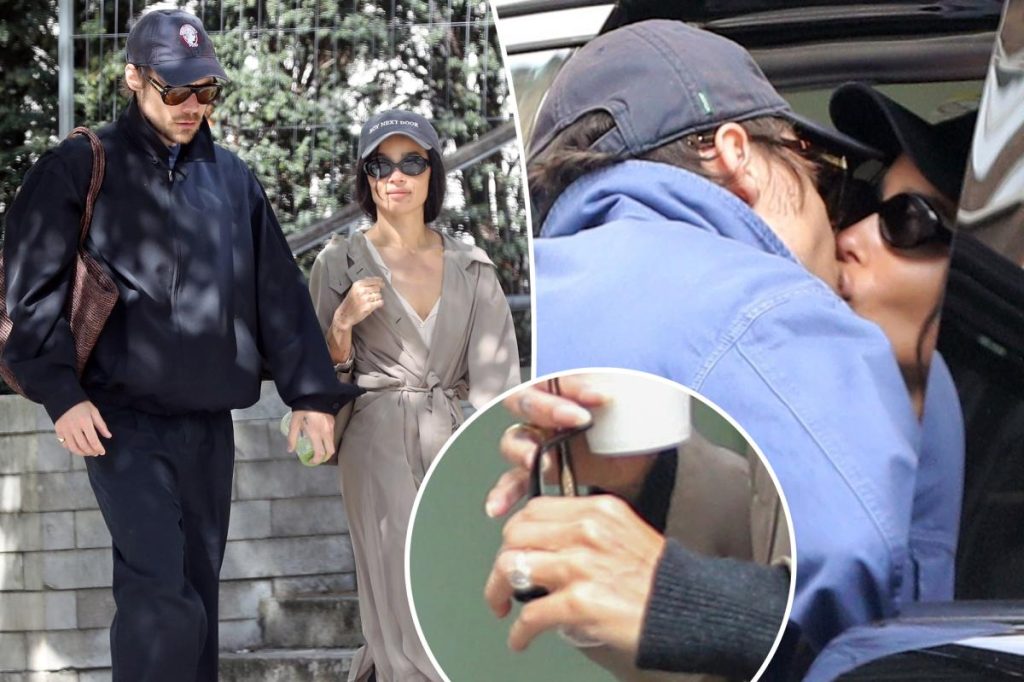 HARRY Styles și Zoe Kravitz, logodnă-surpriză: Ce se întâmplă între cei doi