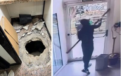 Hoți cu măști și arme de jucărie au jefuit… Locuință vizată, în București