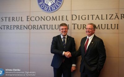 Ministrul economiei, dialog cu ambasadorul SUA: Forța de muncă a româniei, un atu major la București