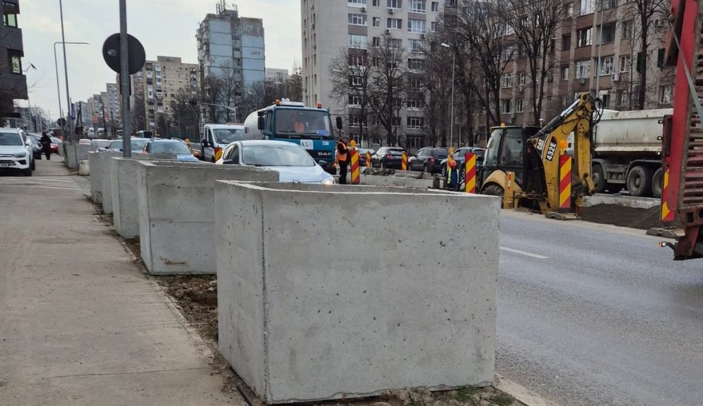 Primăria Sectorului 6 renunță la jardinierele de pe Prelungirea Ghencea pe mai multe tronsoane, după ce locuitorii din zonă au protestat