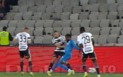 Pedeapsă severă pentru Monday Etim după eliminarea din meciul cu U Cluj