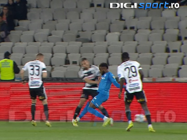 Pedeapsă severă pentru Monday Etim după eliminarea din meciul cu U Cluj