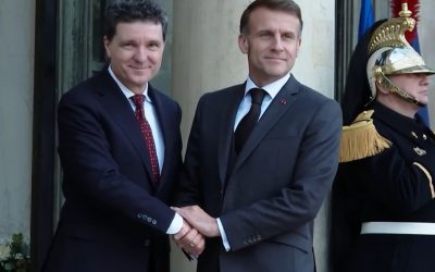 Nicușor Dan, la conferința lui Macron și Starmer despre Strâmtoarea Ormuz