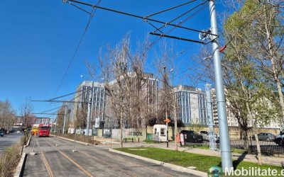 Lucrările la tramvaiul de pe Bulevardul Expoziției, aproape de finalizare Lucrările de modernizare a liniei de tramvai de pe Bulevardul Expoziției, parte a Lotului 11, se apropie de final