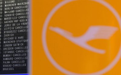 Lufthansa, paralizată de grevă: Sute de zboruri anulate, inclusiv din România