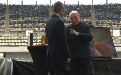 Băsescu, omagiu emoționant: Ce a făcut fostul președinte după gestul pentru Mircea Lucescu