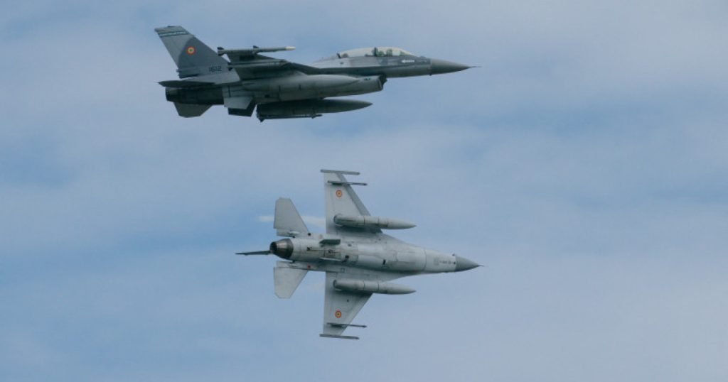 RO-Alert în Tulcea: Avioane F-16 de la Fetești, după mesajele de dimineață