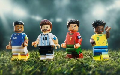 Messi, Ronaldo, Mbappe & Vini Jr, eternizați de LEGO